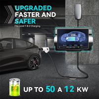 Câble d'extension pour véhicule électrique Tesla WUFEN, 50A, 240V, 12kW, prise NACS, certifié CE, 5M