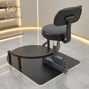 Trục xoay kép chất lượng cao, bán chạy, điều chỉnh độ cao 360 độ °   Ghế xoay cho thợ cắt tóc, ghế chuyên dụng cho tiệm cắt tóc - Product Image 3