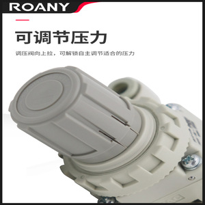 Válvula Reguladora de Presión de Vacío TWO IRV10-LC06, Tamaño de Puerto de 1/4 Pulgada, Control Manual de Gas para Uso General - Product Image 3