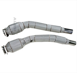 Los tubos de bajada de coche son adecuados para <span class=keywords><strong>Jaguar</strong></span> <span class=keywords><strong>XK</strong></span> XKR 5,0 T 2009-2014 tubos de escape de alto rendimiento - Product Image 3