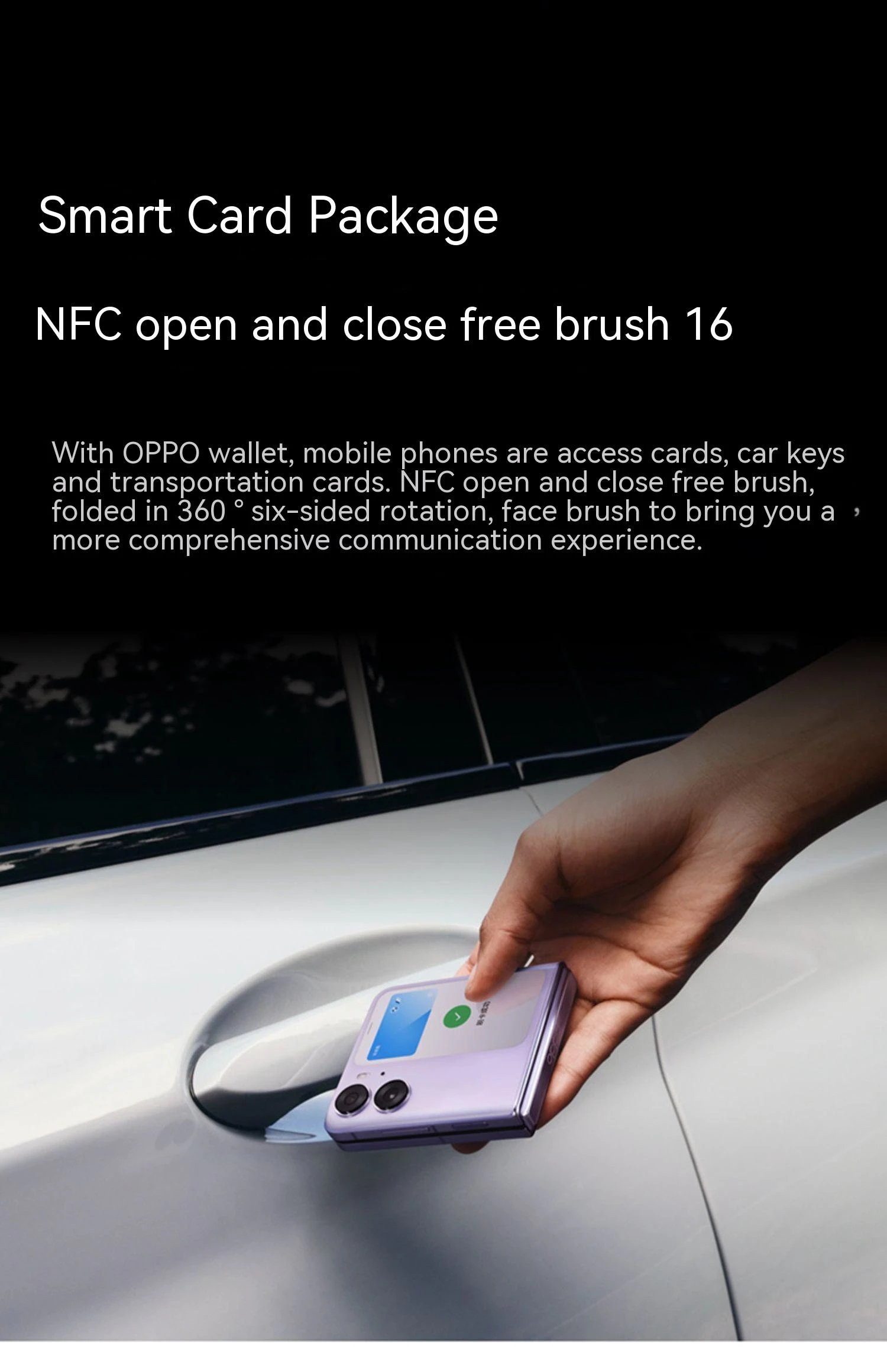 Original OPPO Find N2 Flip 5G Fold Phone 6.8Inch 120HZ Dimensity 9000+ 44W SUPERVOOC 4300mAh Battery NFC OTG ColorOS 13 Dual Sim