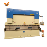 Prensa Plegadora Hidráulica CNC de Alta Precisión 400T 4000mm, Máquina de Doblado de Chapa Metálica de 4m con Sistema Electrohidráulico Servo