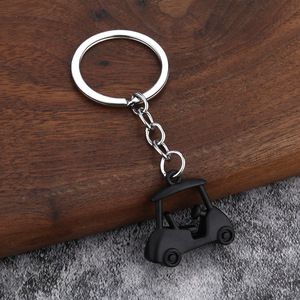 Llavero Metálico con Modelo de Carro de Golf 3D <span class=keywords><strong>para</strong></span> Regalos de Campo de Golf y Actividades al Aire Libre - Product Image 2