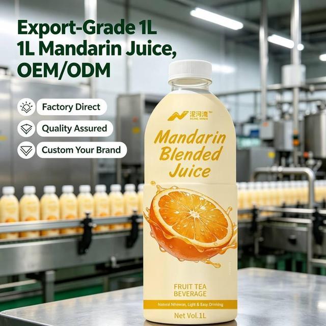 Nihewan Mandarin Juice OEM ODM Export Standard Wholesale 1L Beverage Bulk