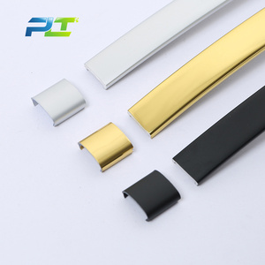 High Quality U-Shape Gold Film Edge Strip 5mm-30mm Self-Adhesive PVC Edge Banding Custom <strong>Plastic</strong> Molded Cutting China <strong>Rubber</strong> - Product Image 5