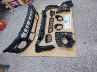 Accessoires Xlstyling, nouveau kit carrosserie aérodynamique pour pare-chocs de voiture avec clips pour BMW MINI Cooper F55 F56 F57 2014+, mise à niveau J-W