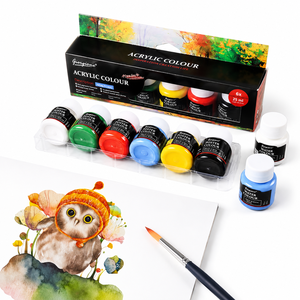 Giorgione 25ml – Boîte de pigments acryliques pour verre, <span class=keywords><strong>textile</strong></span>, publicité, <span class=keywords><strong>gouache</strong></span>, aquarelle – Idéal pour la peinture sur toile – Vente en gros - Product Image 5