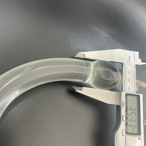 Dildo de cristal hecho a mano con forma de serpiente, consolador de cristal para mujeres, plug anal para placer, ejercicios de Kegel, juguetes sexuales para adultos - Product Image 3