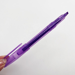 Vente en gros en Chine de stylo marqueur 6 couleurs <span class=keywords><strong>pastel</strong></span> <span class=keywords><strong>pas</strong></span> <span class=keywords><strong>cher</strong></span> fantaisie surligneur à faible odeur pour fournitures de bureau et d'école - Product Image 3