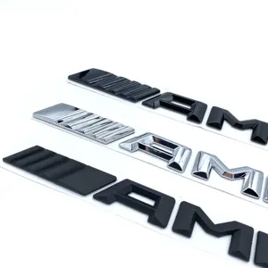 ABS汽车徽章3M AMG标志贴花标志塑料贴纸