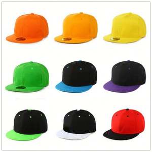Casquettes de baseball ajustées unisexes en coton, couleur unie, à fermeture snapback, personnalisables, en gros, prêtes à être expédiées - Product Image 5