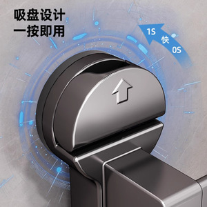 Suction Cup Telescopic Slipper Rack 60X70cm Retractable Drill-Free Bathroom Storage Shelf For Toilet Shoes - Product Image 2