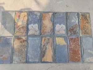 Revêtement mural en <span class=keywords><strong>pierre</strong></span> naturelle <span class=keywords><strong>de</strong></span> schiste rouillé à faible coût pour l'<span class=keywords><strong>extérieur</strong></span> et l'intérieur - Product Image 4