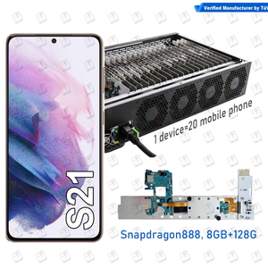 ตู้ควบคุมโทรศัพท์มือถือแบบมืออาชีพ 20 ช่อง รองรับ Android และ <span class=keywords><strong>iOS</strong></span> ระบบคู่ พร้อมระบบระบายความร้อนอุตสาหกรรม ควบคุมระยะไกล รองรับ TikTok <span class=keywords><strong>Facebook</strong></span> และระบบอัตโนมัติ - Product Image 1