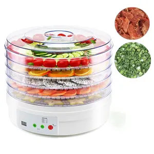 Fábrica Direta Termostato Ajustável Livre Portátil Elétrico pequeno mini Fruit 220V Food Dehydrator Machine