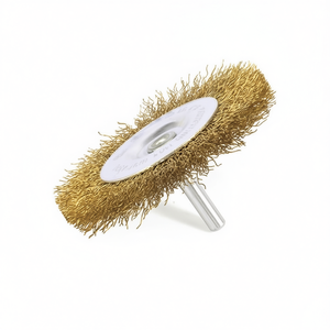 TTAKE <b>Wire</b> <b>Brush</b> With Shank 100x15 Mm Steel Abrasive For Metal Polishing - Product Image 2
