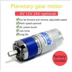 Motor de Engranajes Planetarios 12V 24V 36mm 555 DC para la Industria Automotriz, Robots y Hogar Inteligente - Product Image 3