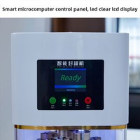 Machine de scellage automatique de canettes de boissons commerciales, électrique 220V, thermoscelleuse pour jus, lait, thé, ligne de mise en conserve HYZH 80mm