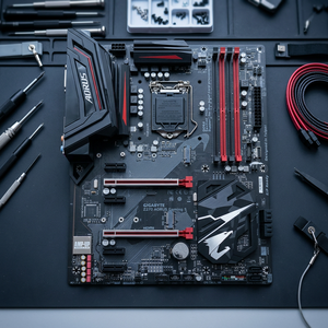 เมนบอร์ด Gigabyte/Z370 AORUS Gaming3 ATX DDR4 รองรับ SATA สำหรับซ็อกเก็ต LGA 1151 รองรับซีพียูรุ่นที่ 8 และ 9 แบบดับเบิ้ลแชนแนล - Product Image 3