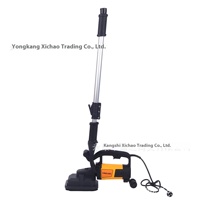 Machine de polissage de plâtrage de caractéristique de rabotage de mur de meuleuse grossière de poche à 4 rondes pour moteur de béton de mastic de mur de sol en ciment