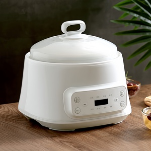 <span class=keywords><strong>Mijoteuse</strong></span> électrique entièrement automatique en céramique multifonctionnelle 3L pour le ménage pour la soupe de nid d'oiseau - Product Image 3