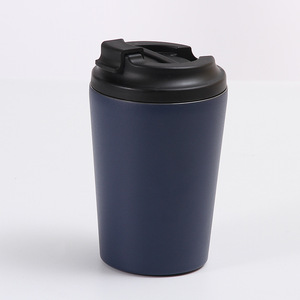 Mug à café isotherme en acier inoxydable écologique de 350 ml, style américain, portable, double paroi, résistant à l'eau bouillante - Product Image 6