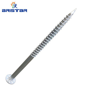 Bristar Chân đế gắn tấm pin mặt trời cực Kệ hệ thống gắn vít mặt đất - Product Image 5