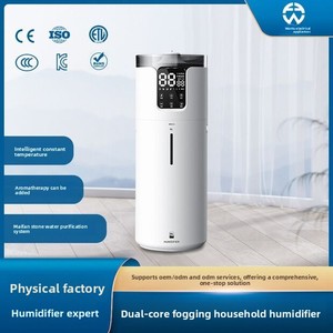 Diffusore ad ultrasuoni umidificatore 16L pavimento in piedi per uso domestico e per Hotel con Timer a nebbia calda purificatore d'aria - Product Image 5