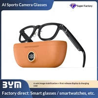 Lunettes Intelligentes X01 Ultra avec Caméra 800W Pixels et Mode Nuit Avancé pour Conditions de Faible Luminosité, Contrôle Tactile, Recharge Inversée