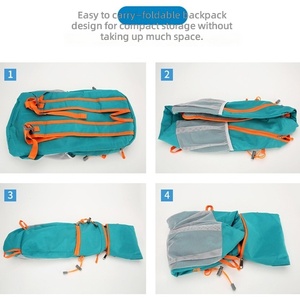 Mochila Unisex con Forro Oxford, Suave, con Cierre, Plegable, Impermeable, Antirrobo, Elegante, de 36-56L, para Montañismo y Senderismo - Product Image 4