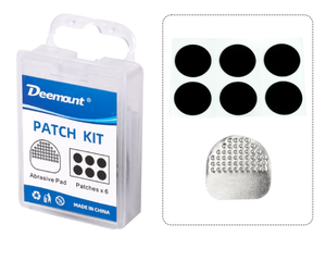 24206 Deemount Glueless tubo de bicicleta Reparación de <span class=keywords><strong>pinchazos</strong></span> <span class=keywords><strong>MTB</strong></span> Road bicicleta plegable <span class=keywords><strong>Kit</strong></span> de parche de neumático interior - Product Image 2