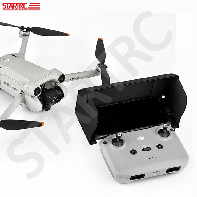 STARTRC Foldable Magnetic Smartphone Sunshade Phone Sun Hood for DJI Mini 3 Pro RC N1 Remote Controller Drone Accessories