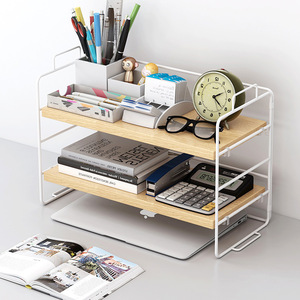 Étagère de <span class=keywords><strong>rangement</strong></span> créative pour bureau - Étagère de <span class=keywords><strong>rangement</strong></span> en fer forgé pour bureaux - Étagère de <span class=keywords><strong>rangement</strong></span> de style dortoir pour la mode et l'organisation - Product Image 3
