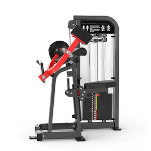 Máquina de curl de bíceps sentado con carga de placas para uso comercial, equipo de curl Preacher - Product Image 2