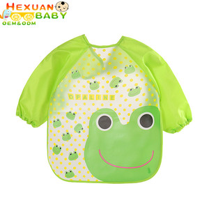 Baberos de dibujos animados para niños, impermeable, <span class=keywords><strong>dibujo</strong></span>, manga larga - Product Image 5
