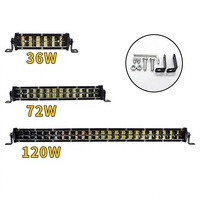 Projecteur LED 6D pour calandre de voiture, éclairage de plaque d'immatriculation, phares de camion tout-terrain à double rangée 12V OLIVER, modification de montage