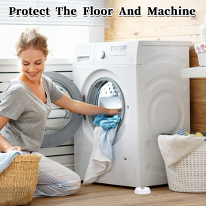 Cuscinetti <span class=keywords><strong>Antivibrazione</strong></span> Autoadesivi Rotondi per <span class=keywords><strong>Lavatrice</strong></span> Piedini Antiscivolo Ammortizzanti per Elettrodomestici - Product Image 2