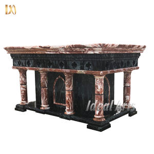 Église en marbre blanc sculpté à la main, offre spéciale, prix d'usine - Product Image 5