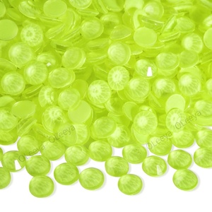 Strass en verre à dos plat Oleeya de haute qualité, nouvelles couleurs néon, tailles SS6-SS30, non thermocollants, cristaux pour ongles en stock - Product Image 3