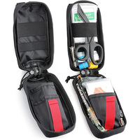 Trousse de premiers secours tactique d'urgence IFAK avec matériau Oxford Molle imperméable pour la survie en plein air, les voyages, la randonnée, le camping