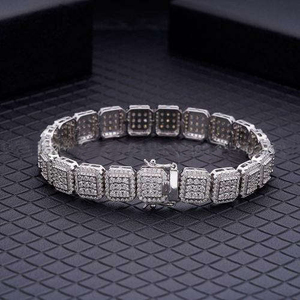 Luxury Moissanite Diamond Bracelet With Eye Catching Radiance Timeless Elegant Design Perfect For Personal Collection - Product Image 4