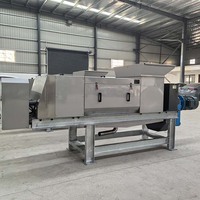 Presse hydraulique à double vis pour la récupération des ressources, destinée aux tiges de légumes, au céleri et au gingembre, pour les entreprises agroalimentaires