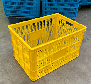 Sebze ve Meyve Taşıma için İstiflenebilir Plastik PP/HDPE Devirmeli Sepet, Fileli Kasalar, Plastik Kaplar - Product Image 6