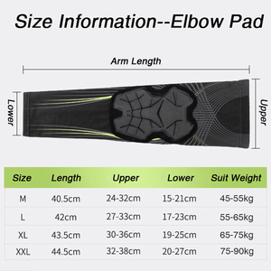 Protector Deportivo Anticolisión <span class=keywords><strong>para</strong></span> Codos y Rodillas, Compresión <span class=keywords><strong>para</strong></span> Baloncesto, Fútbol, Ciclismo al Aire Libre - Product Image 4