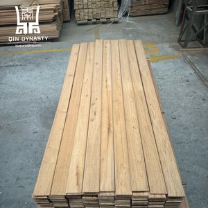 Panel de Listones de Madera de Roble Chino, Impermeable, <span class=keywords><strong>para</strong></span> Uso Comercial en Exteriores, Madera Termotratada y Duradera, Contacto <span class=keywords><strong>para</strong></span> Decoración de Paredes y Gabinetes - Product Image 3