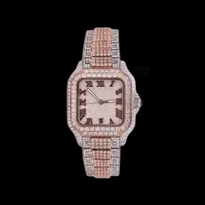 Excellent Quality Luxury Moissanite Diamond Quartz <b>Watch</b> Men Sapphire Glass Stainless Steel Classic <b>Watch</b> Available <b>For</b> Sale - Product Image 1