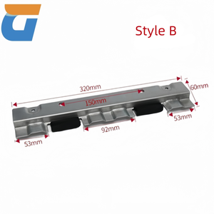 हिची एलिवेटर रेल लंबी लोहे की प्लेट स्लाइडर बेस डोर पैर और कार के लिए दरवाजे और कार/दरवाजे के ब्रैकेट के लिए - Product Image 4