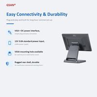 Écran tactile POS OEM 15,6 pouces, écran LCD, écran tactile plat pour système de point de vente