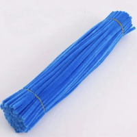 En gros, Tiges de chenille artisanales, diamètre 8 mm, 30 cm, bandes velours moelleuses et duveteuses, pour projets artistiques et bricolage pour enfants
