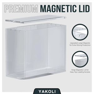 Étui de présentation en acrylique pour la boîte de boosters Lorcana the First Chapter Illumineer's Trove avec couvercle magnétique, étui en acrylique - Product Image 6